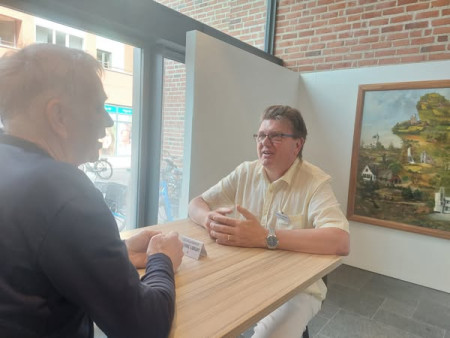 Levend Boek voor Living Library in Nijverdal.  17 mei 2025