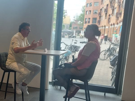 Levend Boek voor Living Library in Nijverdal. 17 mei 2025
