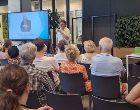 Walter Toon(t) Hermans bibliotheek Eindhoven. 4 augustus 2025 