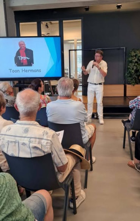 Walter Toon(t) Hermans bibliotheek Eindhoven. 4 augustus 2025 