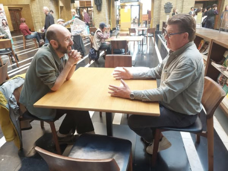 Levend Boek in Bibliotheek Neude, Utrecht. 13 september 2025